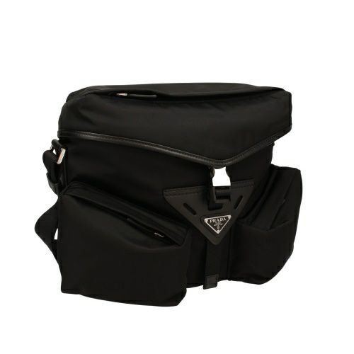 プラダ ショルダーバッグ メンズ ブラック PRADA 2VD062 V NYO 2DW3 