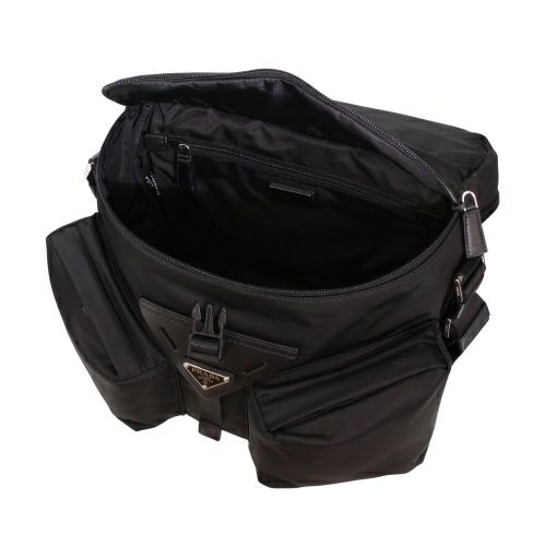 プラダ ショルダーバッグ メンズ ブラック PRADA 2VD062 V NYO 2DW3 F0002 NERO