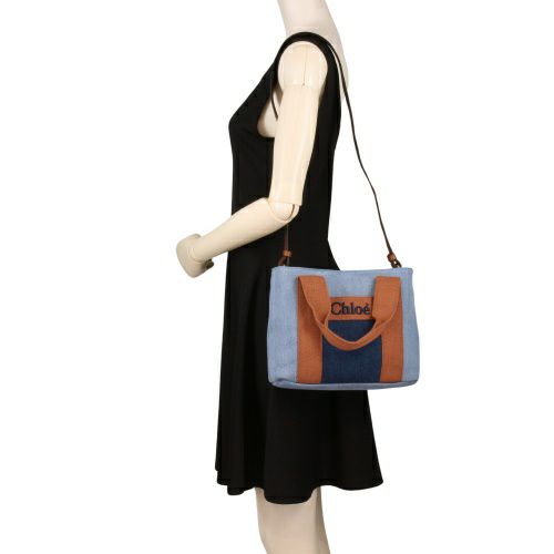 クロエ トートバッグ レディース ブルー CHLOE C20355 Z10 Denim Blue  