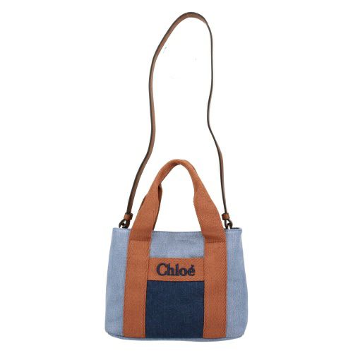 クロエ トートバッグ レディース ブルー CHLOE C20355 Z10 Denim Blue  