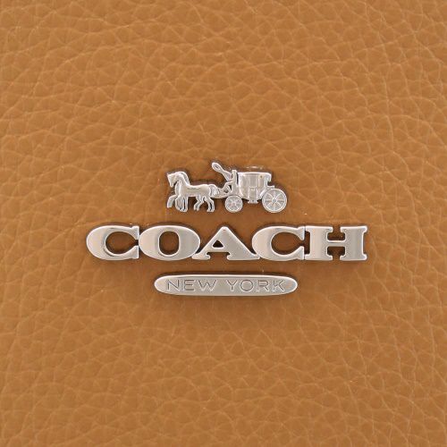 コーチ アウトレット トートバッグ レディース シティ トート ブラウン COACH OUTLET CR111 SV/QD ライトサドル