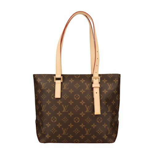 ルイヴィトン トートバッグ レディース モノグラム ピアノ ブラウン