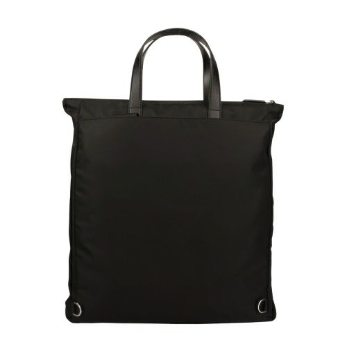 プラダ トートバッグ メンズ Re-nylon xサフィアーノレザー トート  