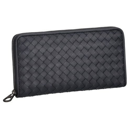 【限定】BOTTEGA VENETA ボッテガヴェネタ 長財布 メンズ ボッテガヴェネタ 長財布 メンズ イントレチャート ネイビー