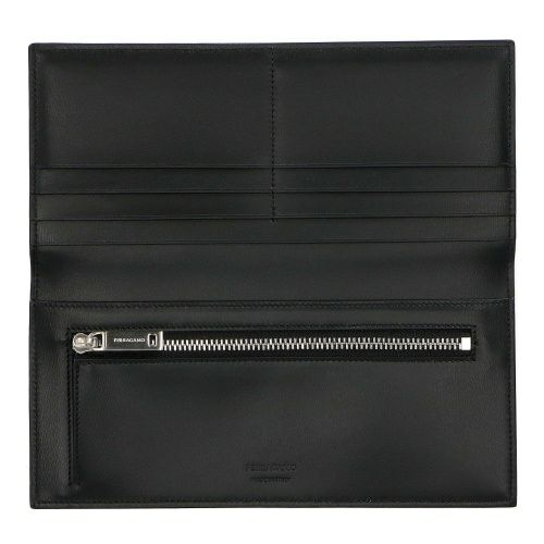 フェラガモ 長財布 メンズ ブラック FERRAGAMO 661331 NERO