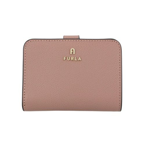 新品☆FURLA フルラ ピンク バニラ レザー すご 折り財布