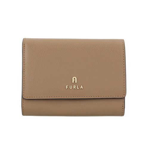 フルラ 二つ折り財布 レディース スモール カメリア CAMELIA S バイフォールド ブラウン FURLA WP00325 ARE000 3406S DESERTO VANIGLIA int.