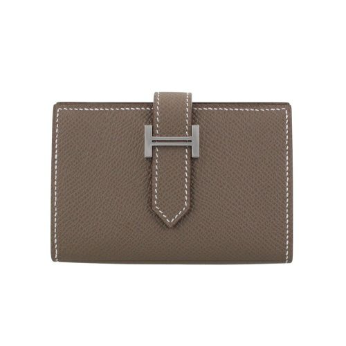 エルメス ベアン 齧ら 長財布 新品未使用！定価349,920円 エトゥープ A刻印 