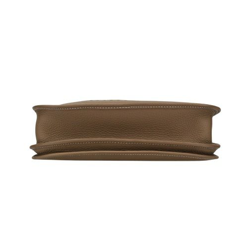 エルメス エブリンIII PM エトゥープ シルバー金具 W刻印 ショルダーバッグ レディース ブラウン HERMES Evelyne3 PM