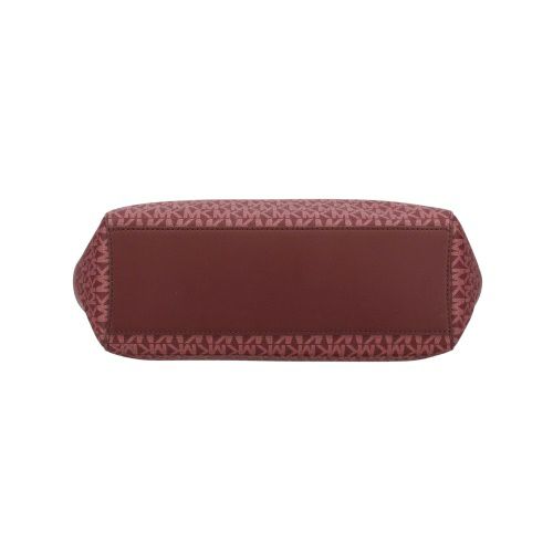 マイケルコース トートバッグ レディース ジェットセット ラージ シグネチャー ロゴ ショルダーバッグ レッド MICHAEL KORS 35S4GTVT3B OXBLOOD