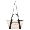 バレンシアガ トートバッグ ハンドバッグ レディース ビアリッツ ミディアム トート Biarritz ホワイト BALENCIAGA 805109 2ABBN 9260 BEIGE/BLACK