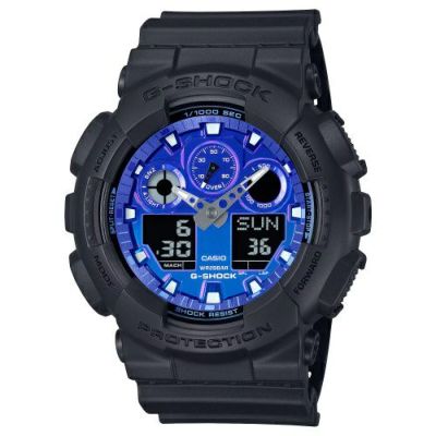 カシオ 腕時計 メンズ Gショック CASIO GA-100FL-8AJF G-SHOCK | GINZA