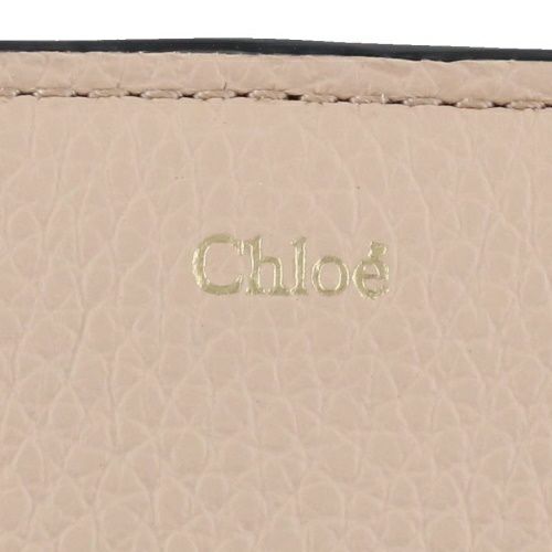 クロエ 二つ折り財布 レディース クロエ アルファベット コンパクトウォレット ALPHABET COMPACT WALLET ベージュ CHLOE CHC22WP765 F57 6J5 CEMENT PINK