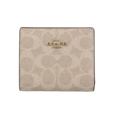 コーチ アウトレット COACH 二つ折り財布 レディース トゥルーピンクカーキ CH389 IMS5I | GINZA LoveLove（ラブラブ）