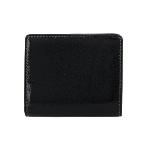 コーチ アウトレット 二つ折り財布 レディース スナップ ウォレット ブラック COACH OUTLET CW790 SV/BK