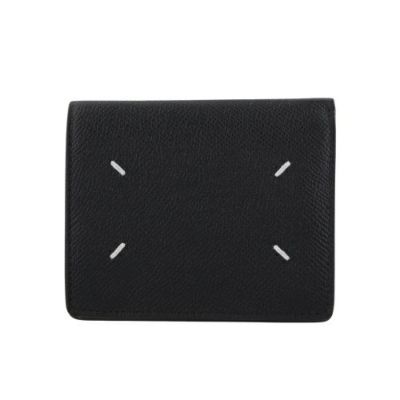 メゾンマルジェラ 二つ折り財布 レディース バイフォールド ウォレット ブラック Maison Margiela SA3UI0007P4745 T8013 ブラック