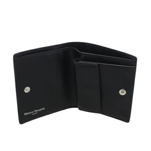 メゾンマルジェラ 二つ折り財布 レディース バイフォールド ウォレット ブラック Maison Margiela SA3UI0007P4745 T8013 ブラック