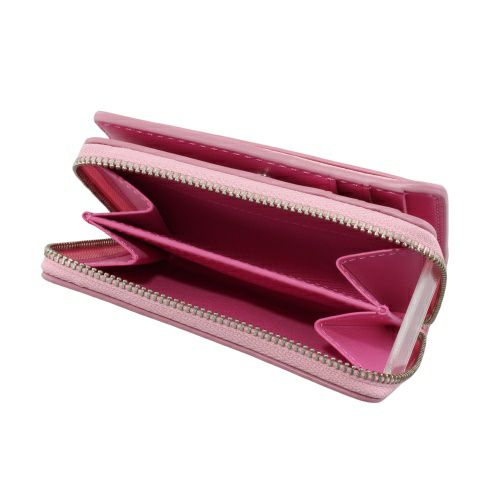 マークジェイコブス 二つ折り財布 レディース ザ レザー コンパクト ウォレット ミニ ピンク Marc Jacobs 2R3SMP044S10 669 RIBBON PINK