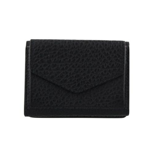 ⭐️極美品⭐️　メゾンマルジェラ　三つ折り財布　スリーフォールド　ブラック 三つ折り Maison Margiela(メゾン マルジェラ) 折りたたみ財布