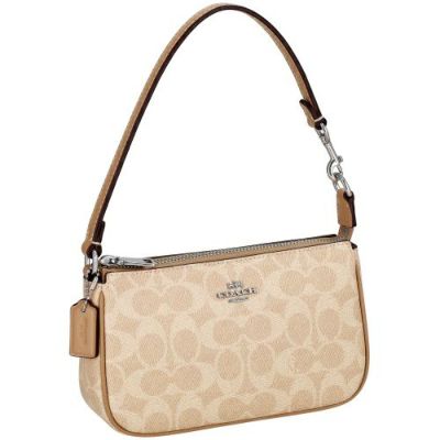 コーチ アウトレット ハンドバッグ レディース シグネチャー キャンバス Nolita ノリータ 19 ベージュ COACH OUTLET CW426 SVPWH サンド/トープ