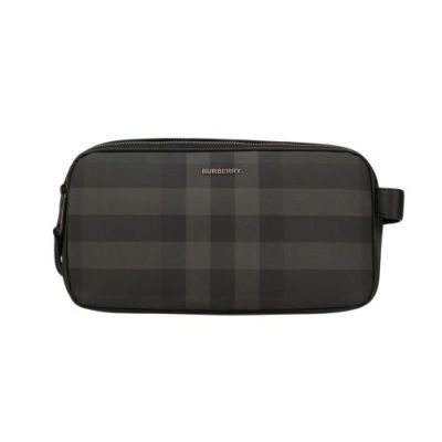 バーバリー セカンドバッグ メンズ ブラック BURBERRY 8071854 CHARCOAL
