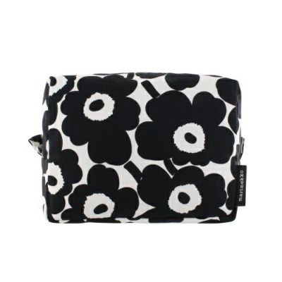 マリメッコ ポーチ レディース ウニッコ VILJA MINI UNIKKO ブラック marimekko 071295 190 WHITE/BLACK