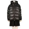 モンクレール ダウンジャケット レディース BIRON JACKET ブラック MONCLER J2093 1A00091 597WN 999 BLACK サイズ1