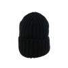 モンクレール ニット帽 帽子 レディース ニットキャップ ブラック