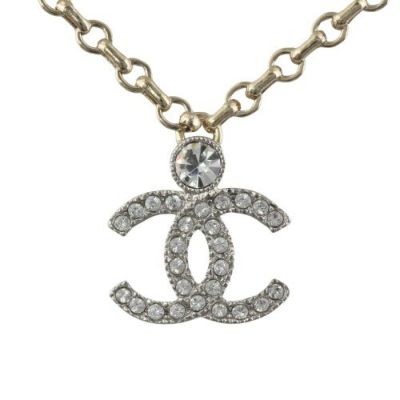 シャネル ネックレス レディース シルバー /シャンパンゴールド CHANEL ABC147 B14705 NS704 SV/CGD