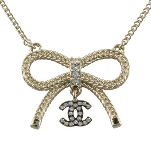 シャネル ネックレス レディース シャンパンゴールド CHANEL ABE650  