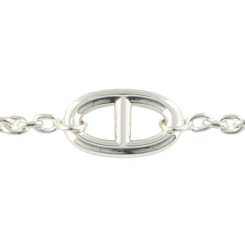 エルメス ブレスレット レディース シェーヌダンクル ファランドール シルバー HERMES H104567B SV