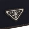 プラダ カードケース メンズ トライアングルロゴ ネイビー PRADA 2MC025 384 F0C1B BLU+CAFFE