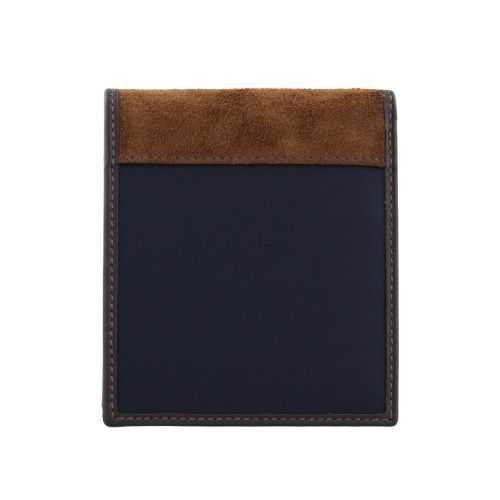 プラダ カードケース メンズ トライアングルロゴ ネイビー PRADA 2MO513 384 F0C1B BLU+CAFFE