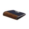 プラダ カードケース メンズ トライアングルロゴ ネイビー PRADA 2MO513 384 F0C1B BLU+CAFFE