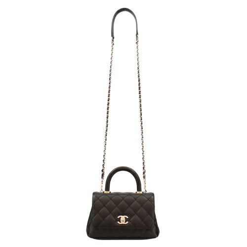 シャネル ハンドバッグ ショルダーバッグ レディース ココマーク ブラック CHANEL AS2215 B05061 94305 ブラック