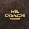 コーチ アウトレット ショルダーバッグ レディース シティ シグネチャー ブラウン COACH OUTLET CT802 IMXAQ ウォルナット ブラック