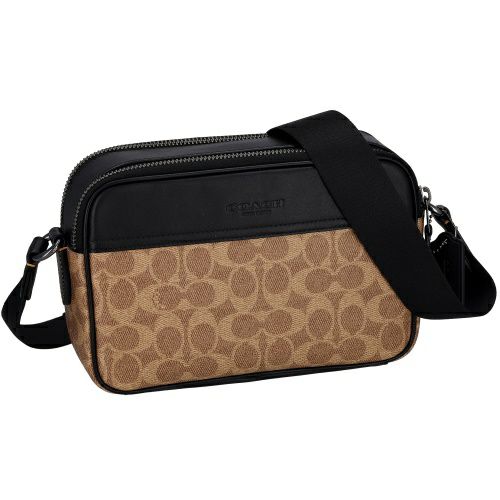 コーチ アウトレット ショルダーバッグ メンズ グラハム シグネチャー  