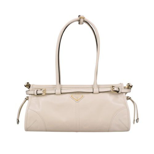 プラダ ショルダーバッグ レディース トライアングルロゴ ホワイト PRADA 1BA426 V MOO 2CYR F0PG7 BIANCO N