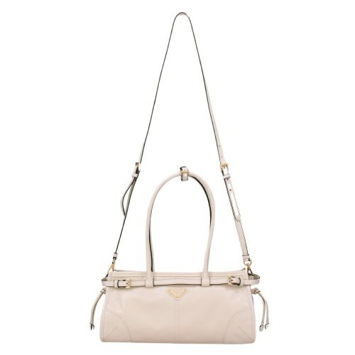 プラダ ショルダーバッグ レディース トライアングルロゴ ホワイト PRADA 1BA426 V MOO 2CYR F0PG7 BIANCO N