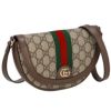 グッチ ショルダーバッグ レディース オフィディア ミニ ブラウン GUCCI 757309 96IWG 8745 ベージュ エボニー