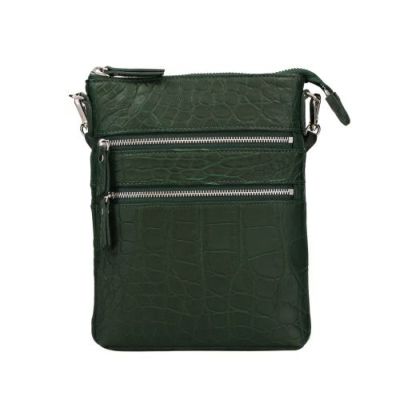 ロダニア 長財布 ラウンドファスナー メンズ グリーン RODANIA