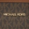 マイケルコース トートバッグ ショルダーバッグ レディース ジェット セット トラベル シグネチャー ブラウン MICHAEL KORS 35T9GTVT0B BROWN