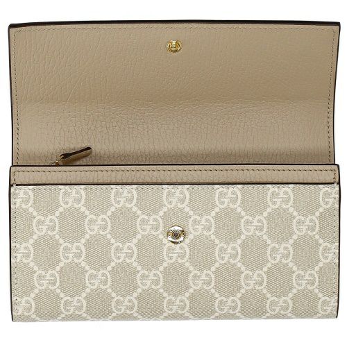 グッチ 長財布 レディース ダブルG バイカラー コンチネンタル  
