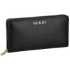 グッチ 長財布 レディース GUCCI スクリプト ジップアラウンドウォレット ブラック GUCCI 772642 0OP0N 1000