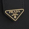 プラダ 二つ折り財布 レディース サフィアーノ トライアングルロゴ ブラック PRADA 1ML018 2C7X F0002 NERO