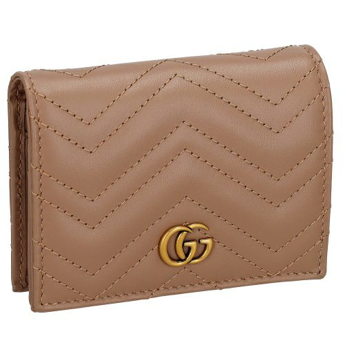 グッチ 二つ折り財布 レディース ダブルG ベージュ GUCCI 466492 DTD1T 