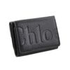 クロエ 三つ折り財布 レディース TRI FOLD WALLET ブラック CHLOE CHC24WP452 001 BLACK