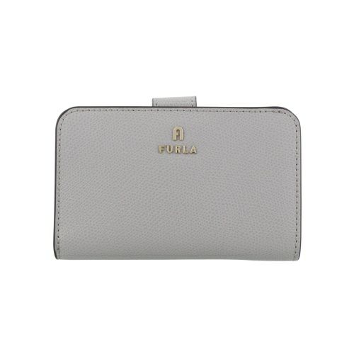 フルラ 二つ折り財布 レディース カメリア ミディアム コンパクト ウォレット グレー FURLA WP00314 ARE000 3402S CENERE VANIGLIA int.