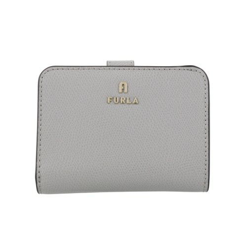 フルラ 二つ折り財布 レディース カメリア スモール コンパクト ウォレット グレー FURLA WP00315 ARE000 3402S CENERE VANIGLIA int.