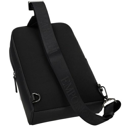 エンポリオアルマーニ ボディバッグ メンズ ブラック EMPORIO ARMANI Y4O453 YQ75I 81973 BLACK GREEN